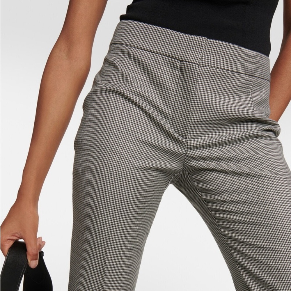 Alexander McQueen Houndstooth wool straight pants Size IT 38 - US 2 - Picture 2 of 14